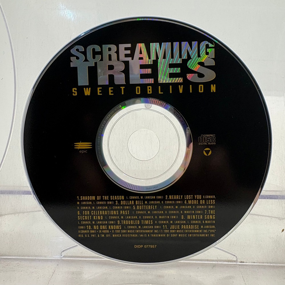 Screaming Trees Sweet Oblivion CD 1992 Epic Records EK 48995 DIDP 077957 Grunge